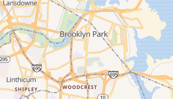 Brooklyn Park, Maryland map