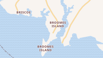 Broomes Island, Maryland map