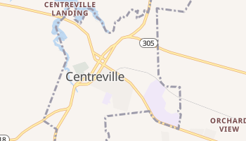 Centreville, Maryland map