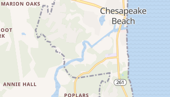 Chesapeake Beach, Maryland map