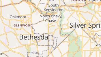 Chevy Chase, Maryland map