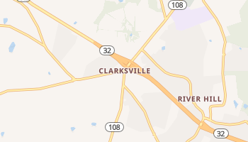Clarksville, Maryland map