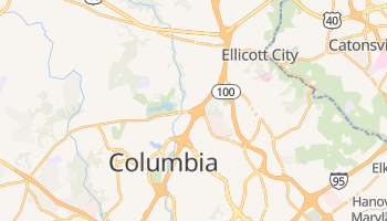 Columbia, Maryland map