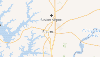 Easton, Maryland map