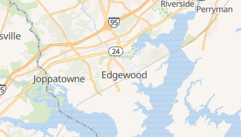 Edgewood, Maryland map