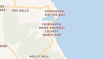 Fairhaven, Maryland map