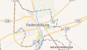 Federalsburg, Maryland map