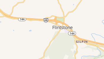 Flintstone, Maryland map