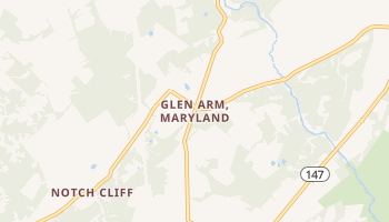Glen Arm, Maryland map