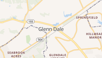 Glenn Dale, Maryland map