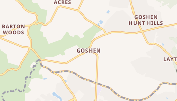 Goshen, Maryland map