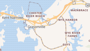 Grasonville, Maryland map