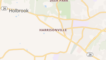 Harrisonville, Maryland map