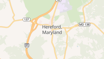 Hereford, Maryland map
