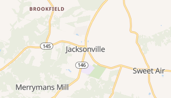 Jacksonville, Maryland map