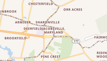 Jacobsville, Maryland map