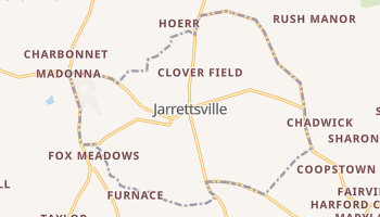 Jarrettsville, Maryland map