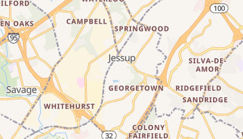 Jessup, Maryland map