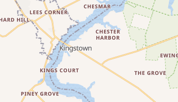 Kingstown, Maryland map