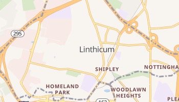 Linthicum Heights, Maryland map