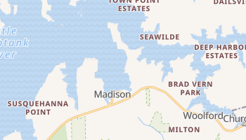 Madison, Maryland map