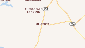 Melitota, Maryland map