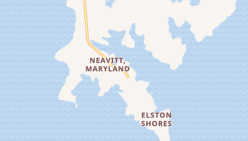 Neavitt, Maryland map