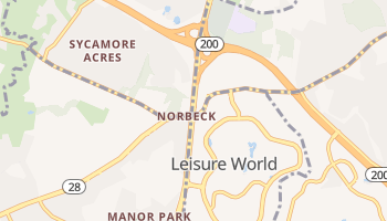 Norbeck, Maryland map