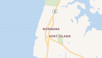 Normans, Maryland map