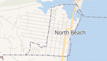 North Beach, Maryland map