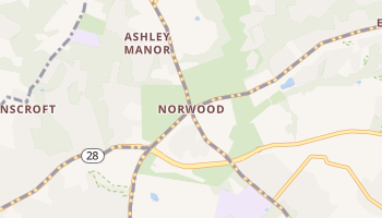 Norwood, Maryland map