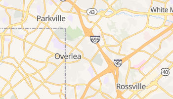 Overlea, Maryland map