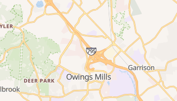 Owings Mills, Maryland map