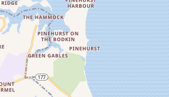 Pinehurst, Maryland map