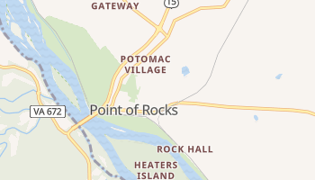 Point of Rocks, Maryland map