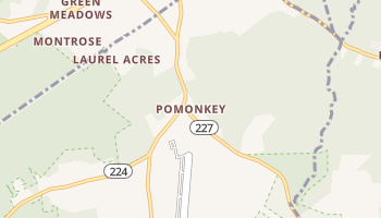 Pomonkey, Maryland map