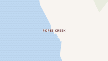 Popes Creek, Maryland map