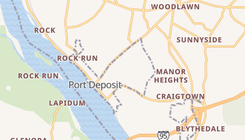 Port Deposit, Maryland map
