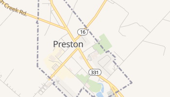 Preston, Maryland map