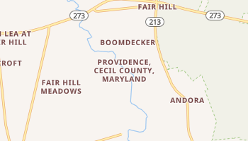 Providence, Maryland map