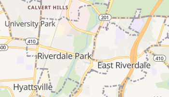 Riverdale Park, Maryland map