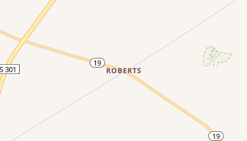 Roberts, Maryland map