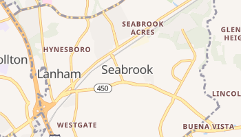 Seabrook, Maryland map