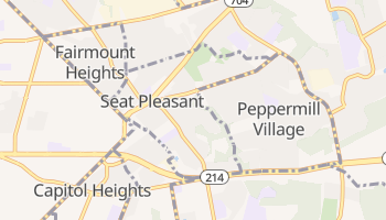 Seat Pleasant, Maryland map