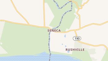 Seneca, Maryland map