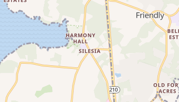 Silesia, Maryland map