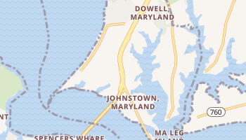 Solomons, Maryland map