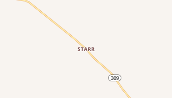 Starr, Maryland map