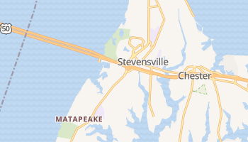 Stevensville, Maryland map