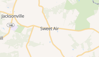 Sweet Air, Maryland map